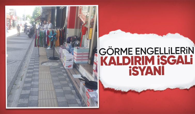 Görme engelliler isyan etti
