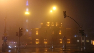 Görüş mesafesi 5 metreye kadar düştü