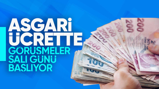 Gözler asgari ücret zammında Görüşmeler salı günü başlıyor