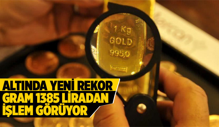 Gram altın rekorunu tazeledi