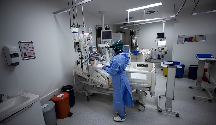 Grip şikayetiyle hastaneye giden kadından acı haber