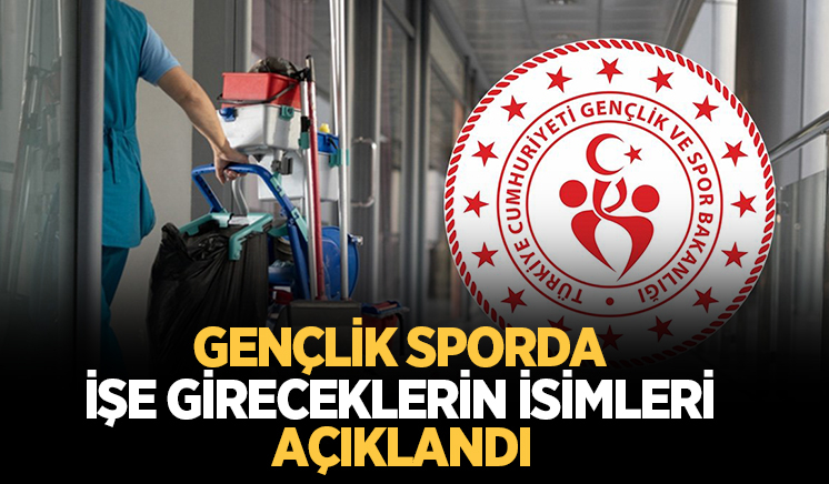 GSB işçi alımı kura sonuçları isim listesi açıklandı