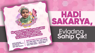 Gülsima'nın SMA ile mücadelesinde Sakarya tek yürek