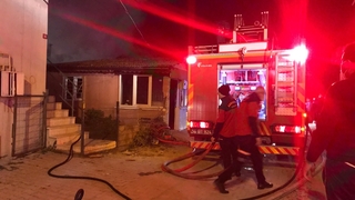 Güneşler'de yangın