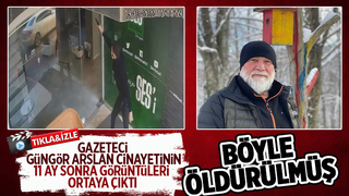 Güngör Arslan cinayetinin öldürüldüğü anın görüntüleri ortaya çıktı