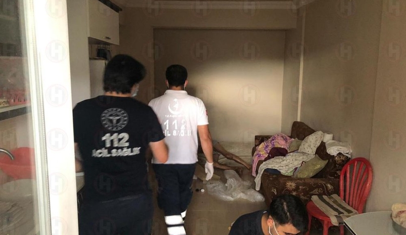 Günlerce aç ve susuz kaldı