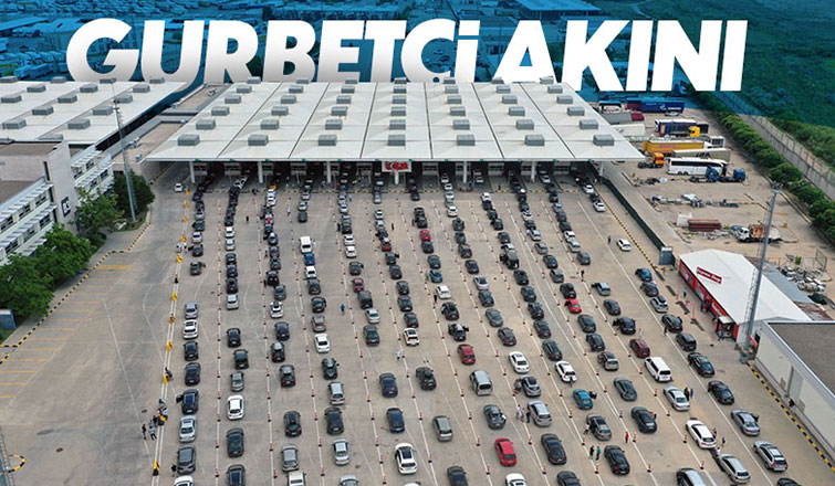 Gurbetçilerin gelişi yoğunlaştı, sınır kapılarından girişler arttı