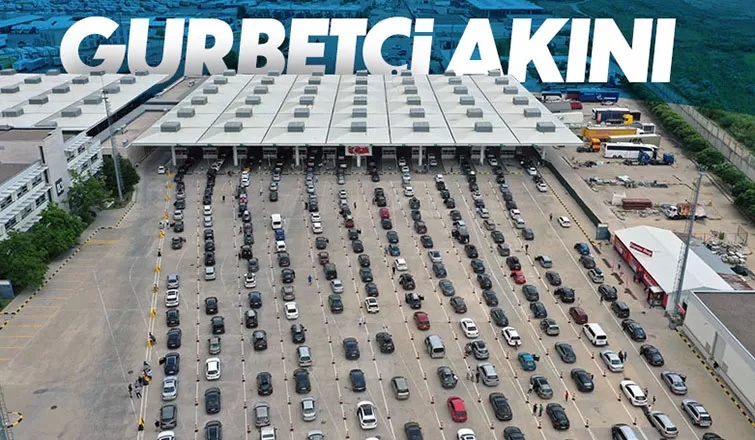 Gurbetçilerin gelişi yoğunlaştı, sınır kapılarından girişler arttı