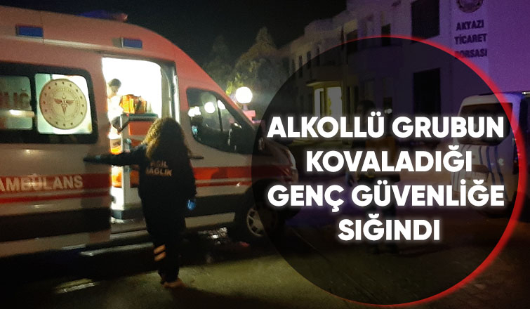 Güvenliğe sığındı