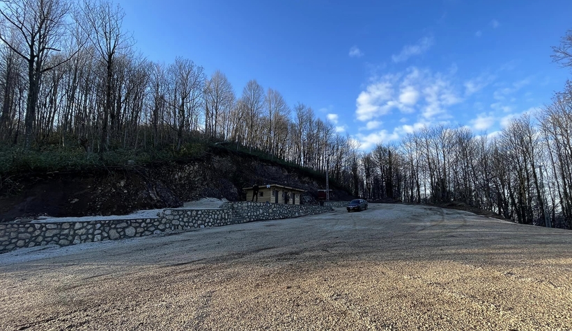 Güzlek Kızak Şenliği alanı hazırlandı