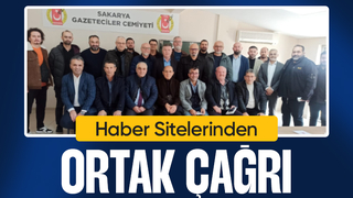 Haber sitelerinden ortak çağrı