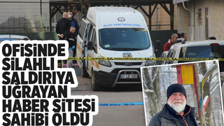 Haber sitesi sahibi silahlı saldırıda öldü