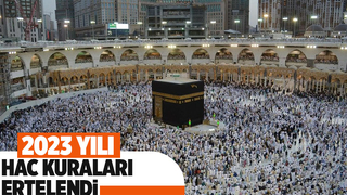 Hac kuraları ertelendi