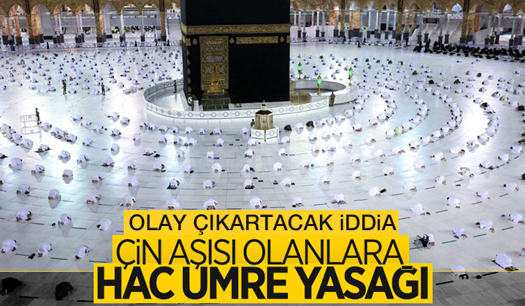 Hacca gitmeye engel olacak