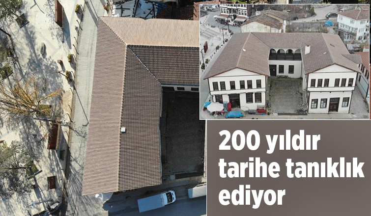 Hacı Atıf Hanı 200 yıldır tarihe tanıklık ediyor