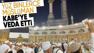 Hacıların veda tavafı