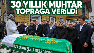 Hacıoğlu Muhtarı Hüsnü Karpuz toprağa verildi