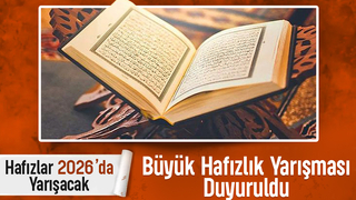 Halka yönelik geniş katılımlı hafızlık yarışması 2026’da yapılacak