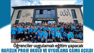 Hafızlık Proje Okulu ve Uygulama Camii açıldı