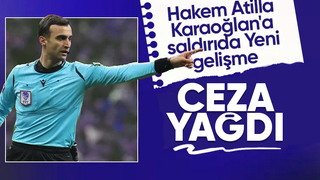 Hakem Atilla Karaoğlan'a saldırıya ağır ceza