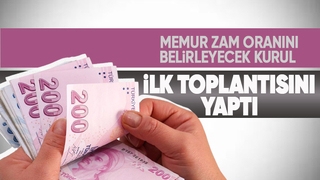 Hakem Kurulu, memur zam oranı için ilk toplantısını yaptı