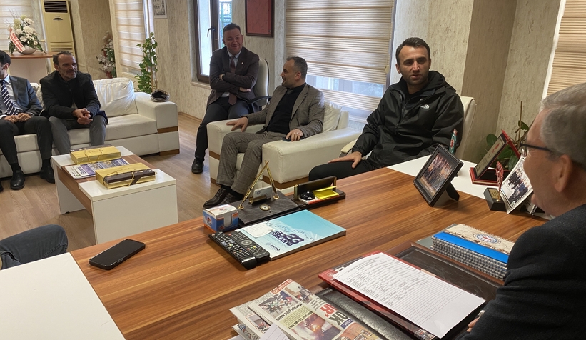 Hakemlerden ASKF'ye ziyaret