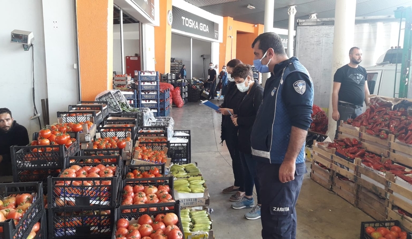 Hal'de fahiş fiyat denetimi