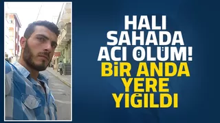 Halı sahada ölüm