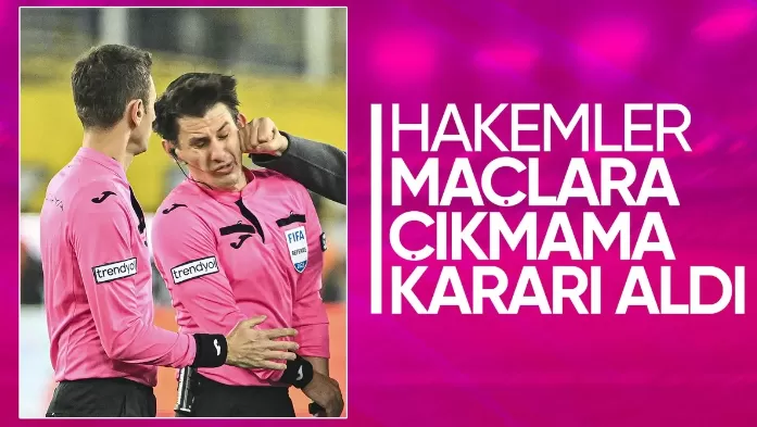 Halil Umut Meler'e saldırı sonrası hakemler maçlara çıkmama kararı aldı