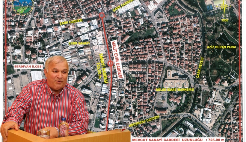 Halit Evin'in ismi Serdivan'da caddeye verildi