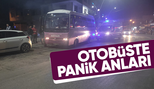 Halk otobüsünde fenalaştı, ilk müdahaleyi yolcular yaptı