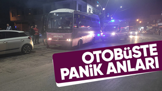 Halk otobüsünde fenalaştı, ilk müdahaleyi yolcular yaptı