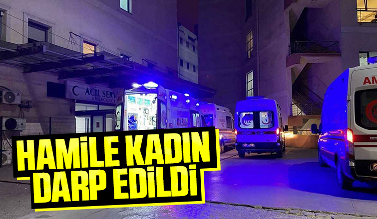 Hamile kadına saldırı