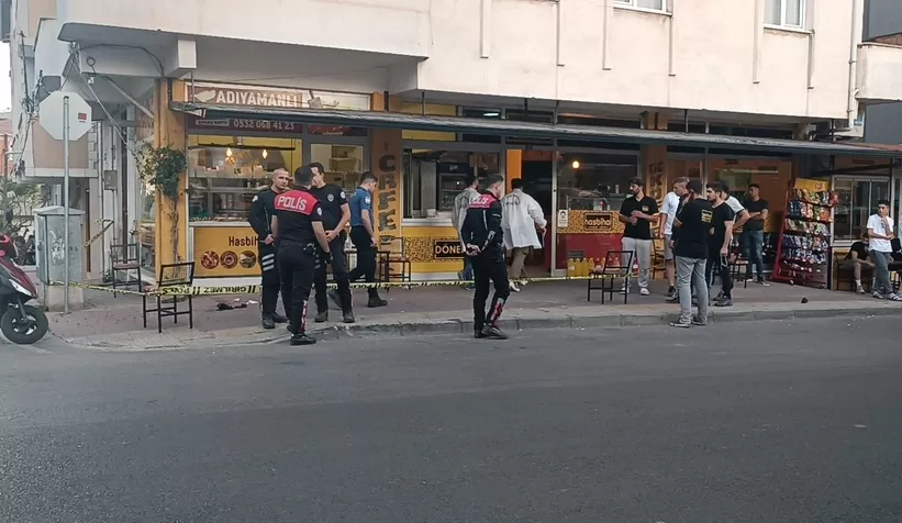 Hamile kadını darp eden şahsın iş yerine silahlı saldırı: 2 yaralı