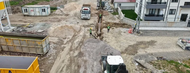 Hanlı'ya yeni yağmur suyu ve atık su altyapısı