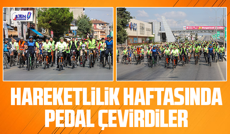 Hareketlilik haftasında bisiklet etkinliği