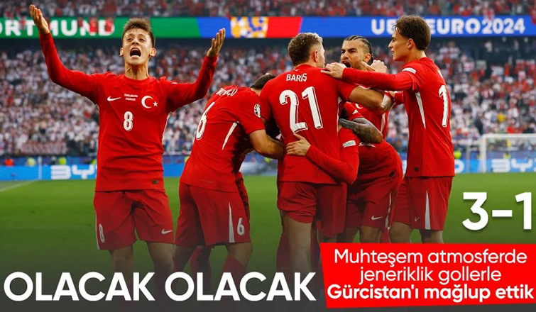 Harika başlangıç! A Milli Takım, Gürcistan'ı devirdi