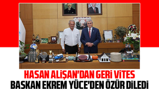 Hasan Alişan Ekrem Yüce'den özür diledi