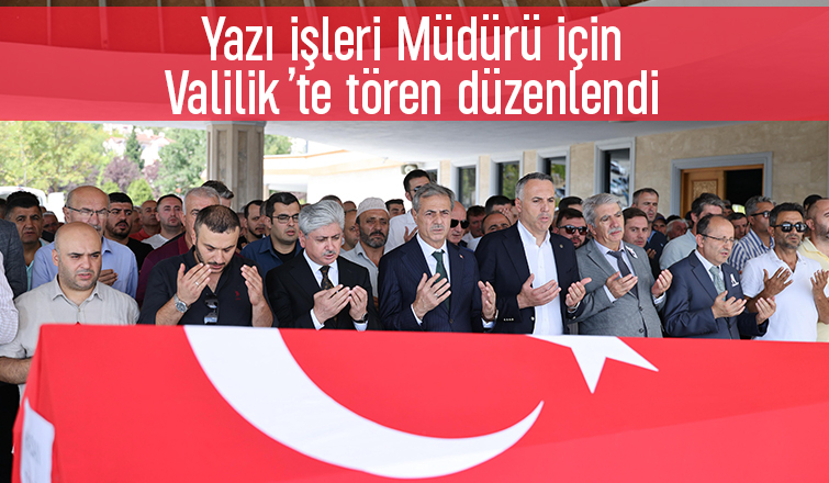 Hasan Çiloğlu için tören düzenlendi