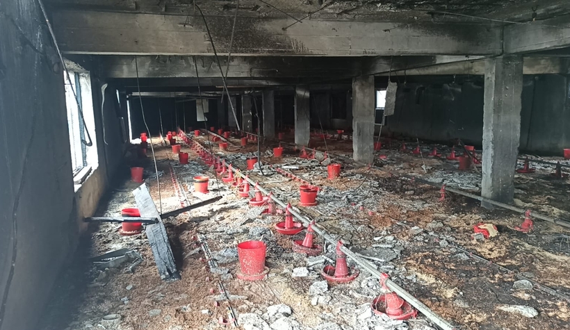 Hasarın boyutu gün ağarınca ortaya çıktı