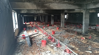 Hasarın boyutu gün ağarınca ortaya çıktı