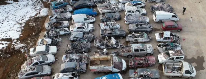 Hasarlı araç vurgunu yapan şebeke çökertildi