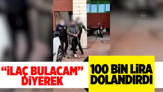 Hasta yakınını 100 bin lira dolandırdı