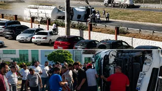 Hastane önünde feci kaza: Biri doktor 2 yaralı