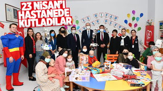 Hastane Sınıfında 23 Nisan Kutlaması