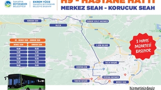 Hastane ulaşımına yeni hat: H9