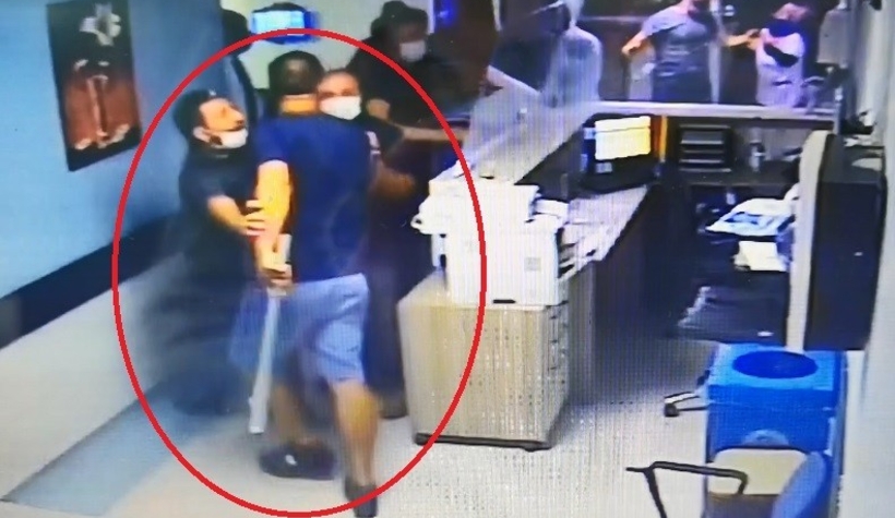 Hastanede dehşet; Demir sopalarla saldırdılar