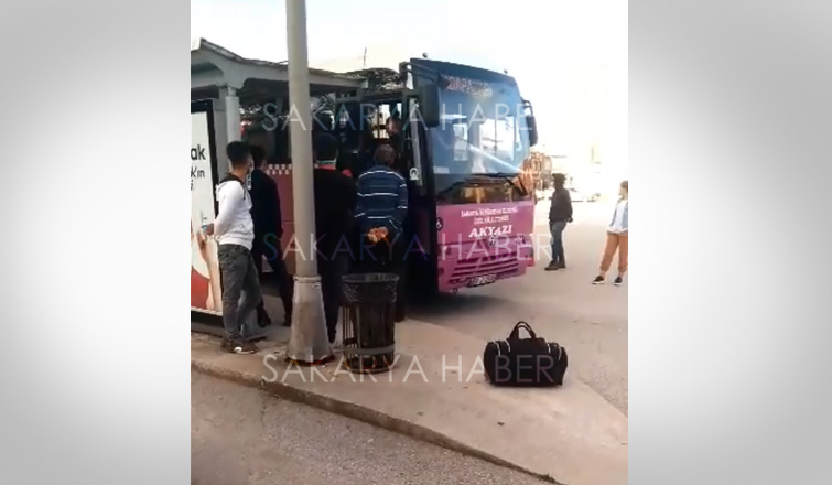 Hastaneden kaçıp Akyazı otobüsüne bindi