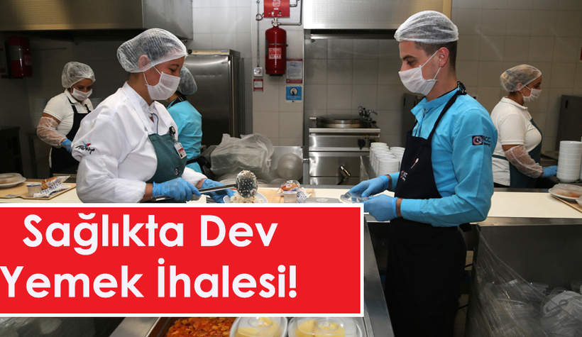 Hastaneler için dev yemek ihalesi