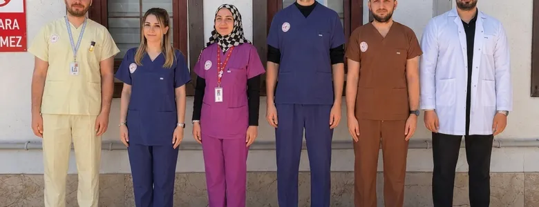 Hastanelerde branşlara göre standart üniforma 